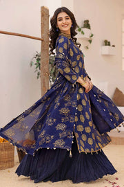 Gul Ahmed Festive Eid Printed Lawn Unstitched 3Pc Suit CL-32416
