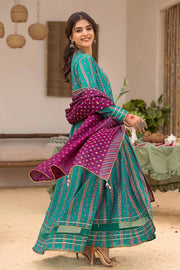 Gul Ahmed Festive Eid Printed Lawn Unstitched 3Pc Suit CL-32418