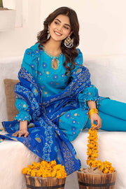 Gul Ahmed Festive Eid Printed Lawn Unstitched 3Pc Suit CL-32420