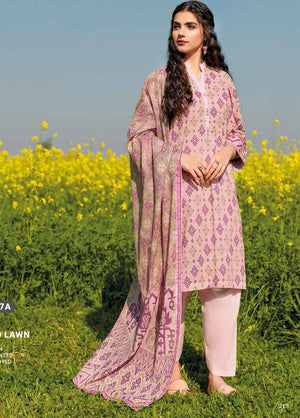 GulAhmed Summer Essential Lawn Unstitched Printed 3Pc Suit CL-32427A