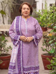Gul Ahmed Mother Tribute Printed Lawn 3Pc Suit CL-22011B - FaisalFabrics.pk