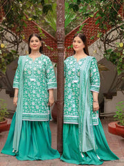 Gul Ahmed Mother Tribute Printed Lawn 3Pc Suit CL-22139A - FaisalFabrics.pk