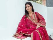 Charizma Aarzo Unstitched Embroidered Luxury Fancy 3Pc Suit CLC-04