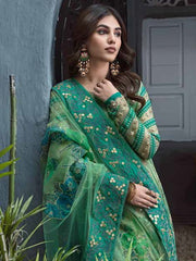 Charizma Aarzo Unstitched Embroidered Luxury Fancy 3Pc Suit CLC-05