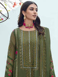 Charizma Aarzo Unstitched Embroidered Luxury Fancy 3Pc Suit CLC-07