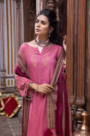 Charizma Signature Unstitched Embroidered Leather Jacquard 3Pc CLJ-17