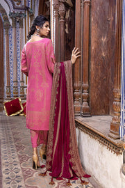 Charizma Signature Unstitched Embroidered Leather Jacquard 3Pc CLJ-17