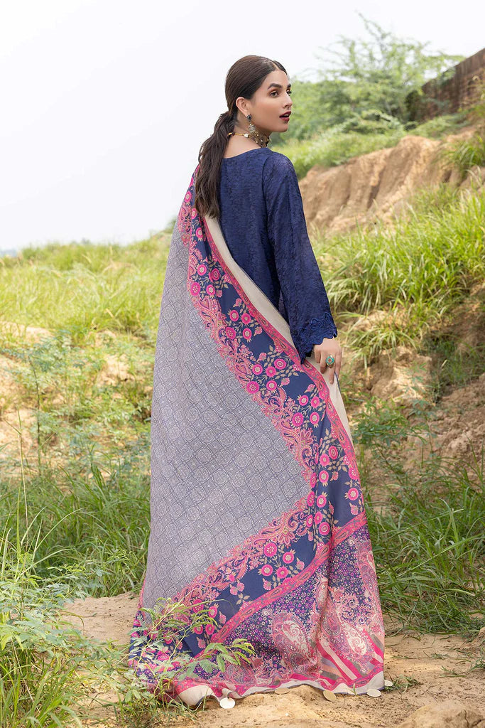 Charizma Unstitched Embroidered Marina Jacquard 3Pc Suit CLJW22-03