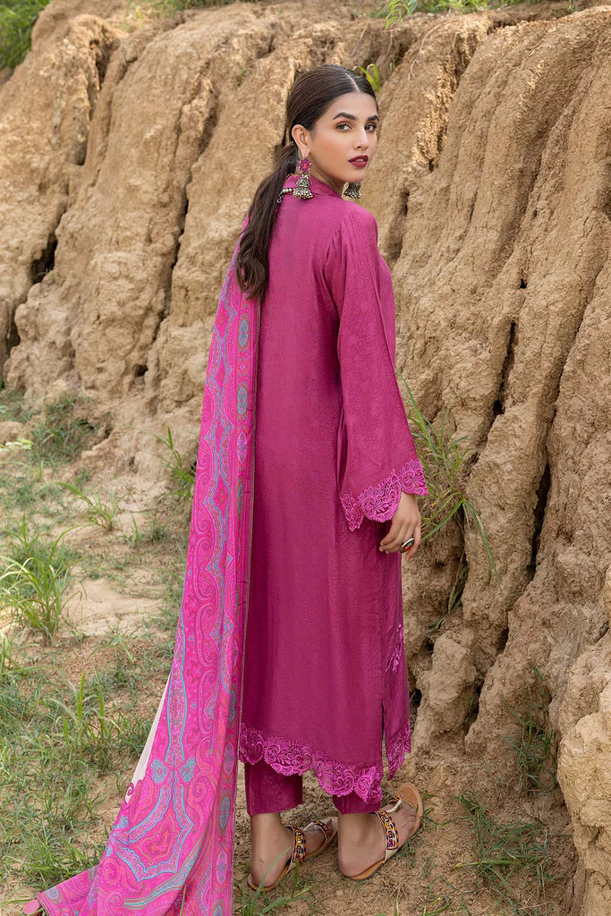 Charizma Unstitched Embroidered Marina Jacquard 3Pc Suit CLJW22-04