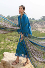 Charizma Unstitched Embroidered Marina Jacquard 3Pc Suit CLJW22-05