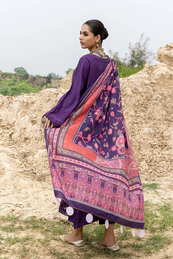 Charizma Unstitched Embroidered Marina Jacquard 3Pc Suit CLJW22-07