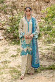Charizma Unstitched Embroidered Marina Jacquard 3Pc Suit CLJW22-08