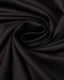 Pure Black Lawn Fabric Plain Single Color unstitched CLR-32 - FaisalFabrics.pk