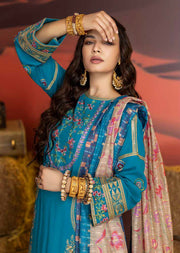 Charizma Meeras Embroidered Khaddar Unstitched 3Pc Suit CM-01