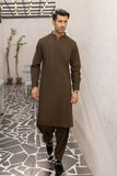 So Kamal Mens Unstitched Classic Blended Suit CM-1517 Green