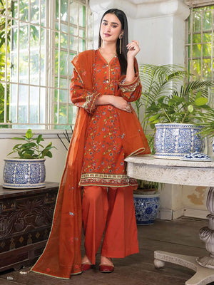 GulAhmed Summer Essential Lawn Unstitched Embroidered 3 Piece CN-32009