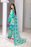 Charizma Naranji Vol-03 Unstitched Embroidered Lawn 3Pc Suit CN22-21