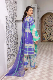 Charizma Naranji Vol-03 Unstitched Embroidered Lawn 3Pc Suit CN22-24