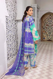Charizma Naranji Vol-03 Unstitched Embroidered Lawn 3Pc Suit CN22-24