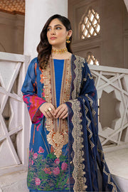 Charizma Naranji Vol-03 Unstitched Embroidered Lawn 3Pc Suit CN22-27 B