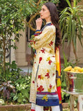 Gul Ahmed Essential Embroidered Lawn 3Pc Suit CNZ-12001 - FaisalFabrics.pk
