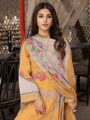 Charizma Beyond Casuals C-Prints Unstitched Lawn 3Pc Suit CP-002
