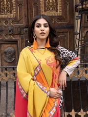 Charizma Beyond Casuals C-Prints Unstitched Lawn 3Pc Suit CP-005
