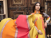 Charizma Beyond Casuals C-Prints Unstitched Lawn 3Pc Suit CP-005