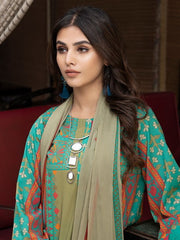 Charizma Beyond Casuals C-Prints Unstitched Lawn 3Pc Suit CP-008