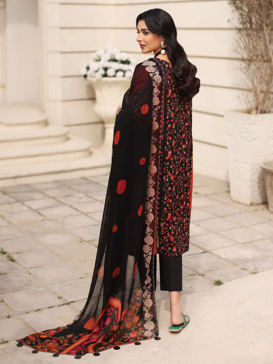 Charizma C-Prints Unstitched Printed Lawn 3 Piece Suit CP-011