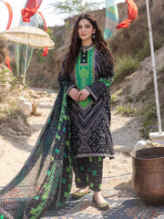Charizma C-Prints Chunri Edition Unstitched Printed Lawn 3Pc Suit CP-30