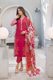Charizma C-Prints Vol-03 Unstitched Printed Lawn 3 Piece Suit CP23-23