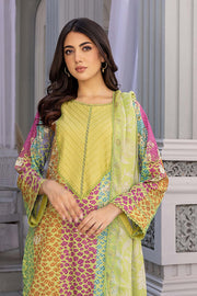 Charizma C-Prints Vol-03 Unstitched Printed Lawn 3 Piece Suit CP23-25