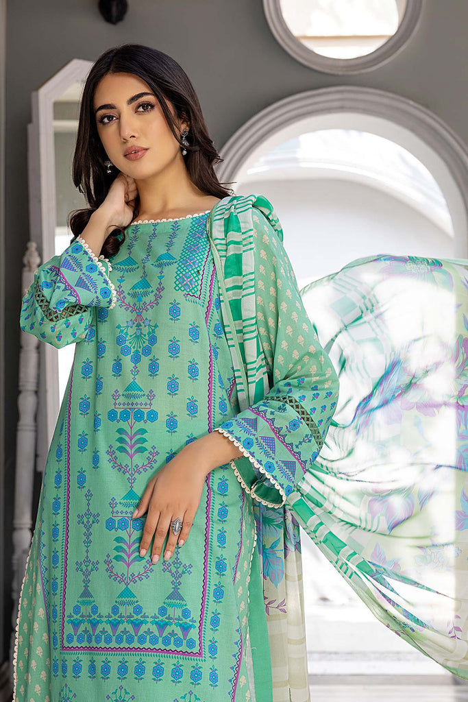 Charizma C-Prints Vol-03 Unstitched Printed Lawn 3 Piece Suit CP23-26