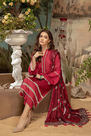 Charizma C-Prints Beyond Casuals Unstitched Kotail Printed 3Pc Suit CPW-14