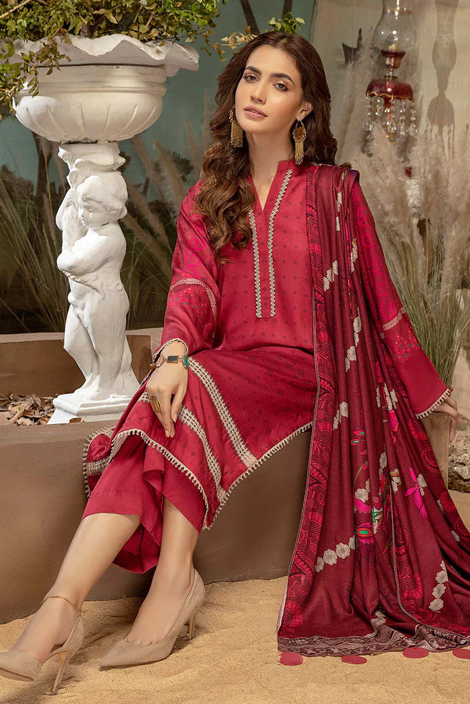 Charizma C-Prints Beyond Casuals Unstitched Kotail Printed 3Pc Suit CPW-14