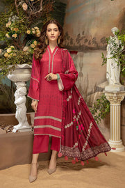 Charizma C-Prints Beyond Casuals Unstitched Kotail Printed 3Pc Suit CPW-14