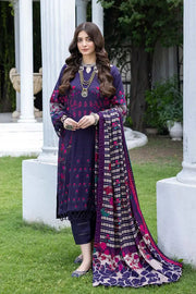 Charizma C-Prints Unstitched Slub Linen 3Pc Suit CPW22-20
