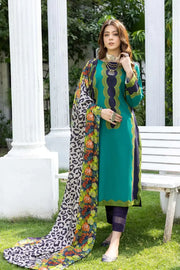 Charizma C-Prints Unstitched Slub Linen 3Pc Suit CPW22-22