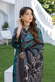 Charizma C-Prints Unstitched Slub Linen 3Pc Suit CPW22-24