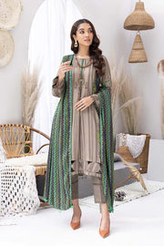 Charizma C-Prints Unstitched Slub Linen 3Pc Suit CPW22-32