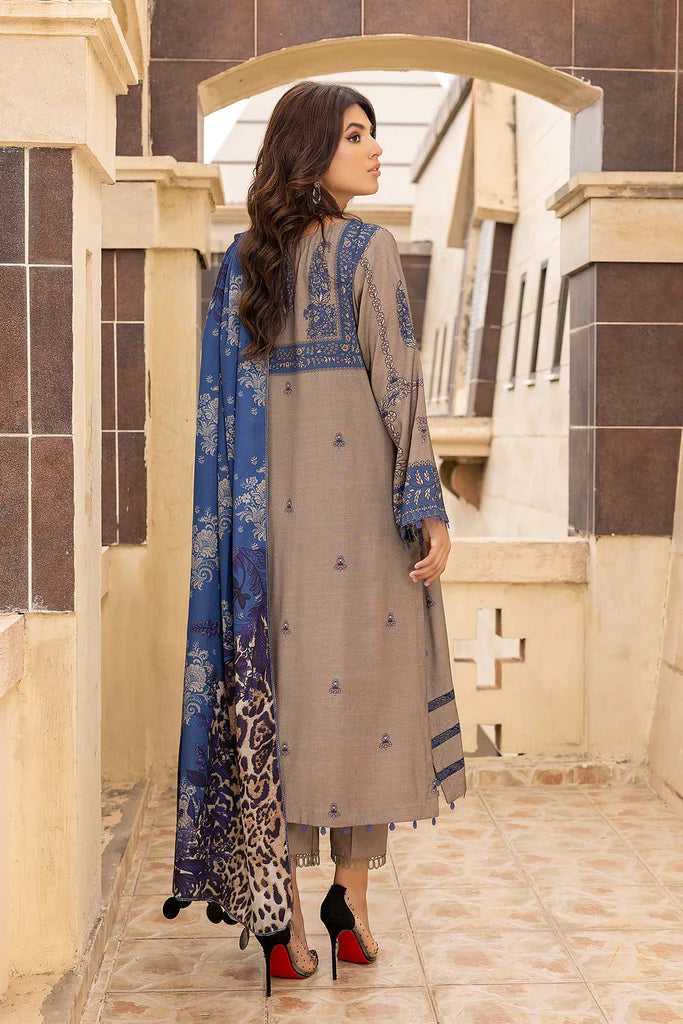 Charizma C-Prints Unstitched Dhanak 3Pc Suit CPW22-34