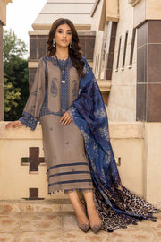 Charizma C-Prints Unstitched Dhanak 3Pc Suit CPW22-34