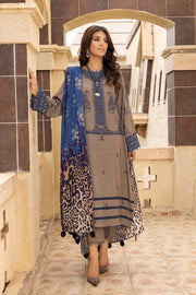 Charizma C-Prints Unstitched Dhanak 3Pc Suit CPW22-34