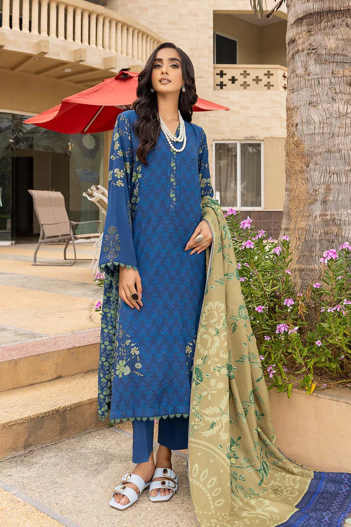 Charizma C-Prints Unstitched Dhanak 3Pc Suit CPW22-37