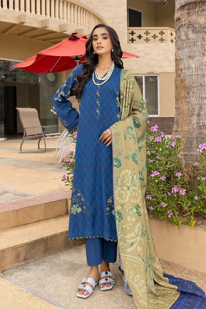 Charizma C-Prints Unstitched Dhanak 3Pc Suit CPW22-37