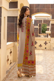 Charizma C-Prints Unstitched Dhanak 3Pc Suit CPW22-38