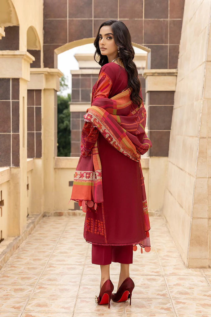 Charizma C-Prints Unstitched Dhanak 3Pc Suit CPW22-39