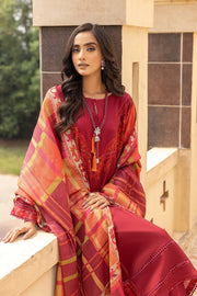 Charizma C-Prints Unstitched Dhanak 3Pc Suit CPW22-39