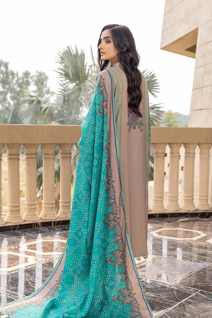 Charizma C-Prints Unstitched Dhanak 3Pc Suit CPW22-40